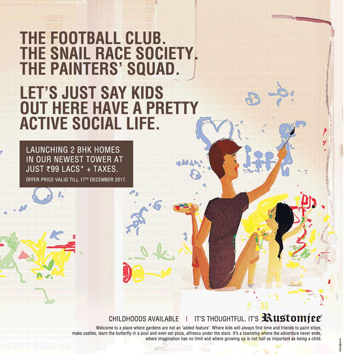 Live in homes with active social life at Rustomjee Urbania in Mumbai Update